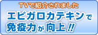 エピガロカテキンで免疫力が向上！